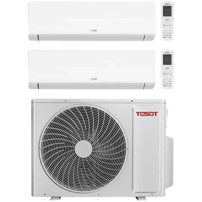 Tosot COSMO Multi split airco Inverter 0912 R32 1x2,5 kW en 1x3,5 kW set