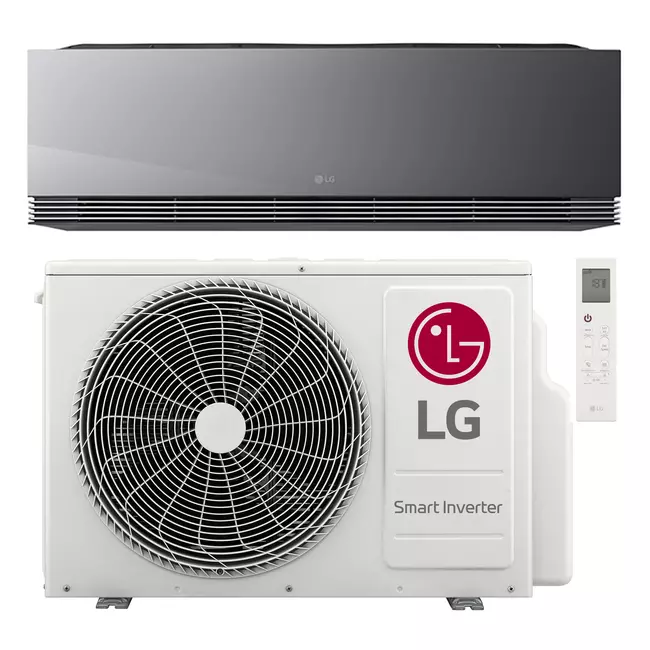 LG ARTCOOL AI AIR Mirror airco R32 3,5 kW Dual Inverter Set